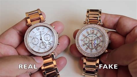 michael kors fake vs real watch|are michael kors watches real.